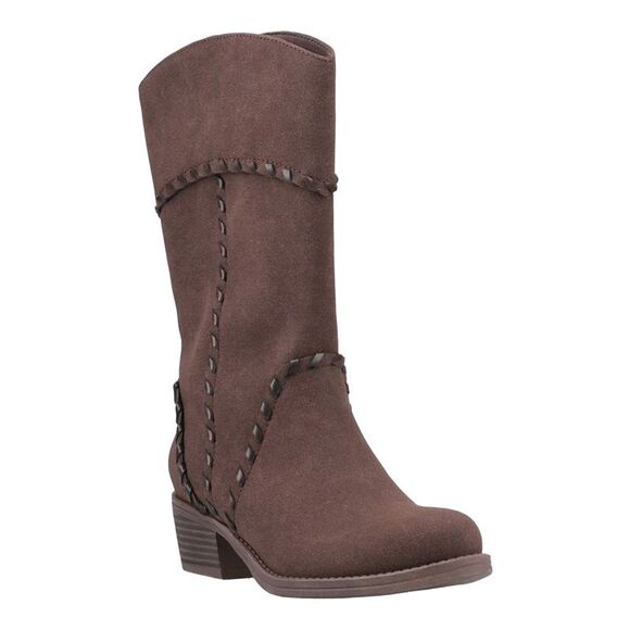 Rocket Dog Womens/Ladies Rowdy Cowboy Boots / Dark Brown